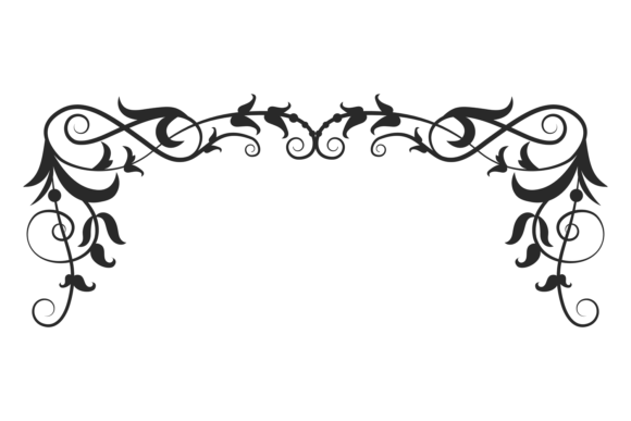 Baroque Frame: Luxury Decorative Filigree for Designers