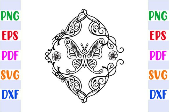 Butterfly Vector Decorative Line Style: A Fresh Take on Elegant Design