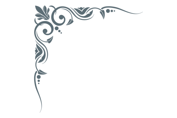 Decorative Corner with Swirls and Vines: A Designer's Guide