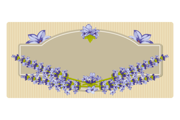 Decorative Frame with Flowers: A Floral Card Background Guide