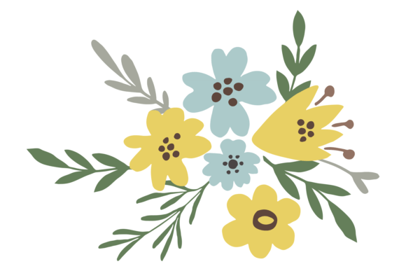 Elegant Decorative Bouquet: Green Leaves for Timeless Design