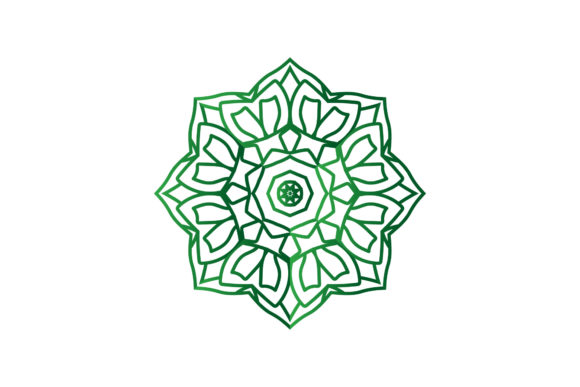 Exploring the Gradient Arabic Decorative Mandala Vector