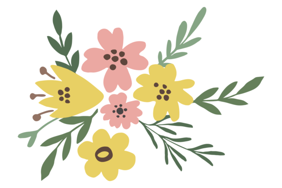 Garden Flowers Decorative Element: Elevate Your Creative Projects