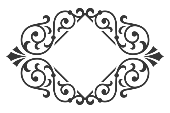 The Enduring Elegance of a Decorative Monogram Template