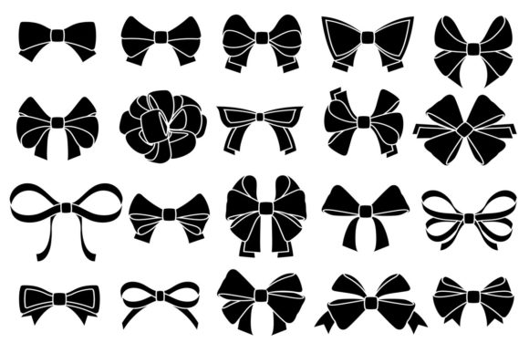 Unlock Elegance: Using Decorative Bow Silhouettes in Design